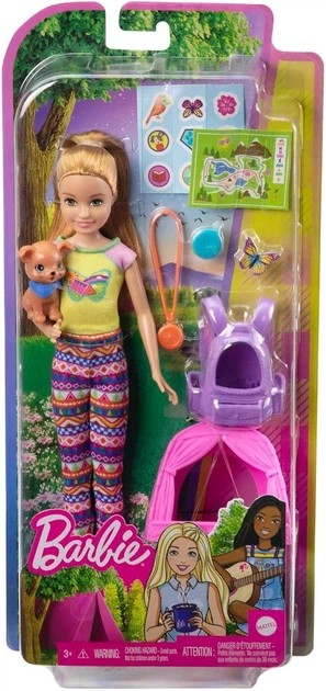 Ігровий набір лялька Барбі Кемпінг Стейсі Barbie Camping (HDF70)