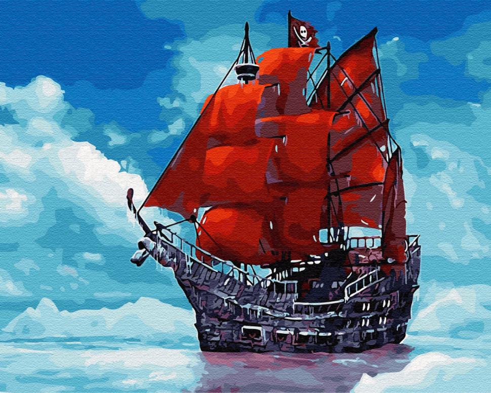 Картина по номерам Brushme "Мечта Ассоль" (GX29453)