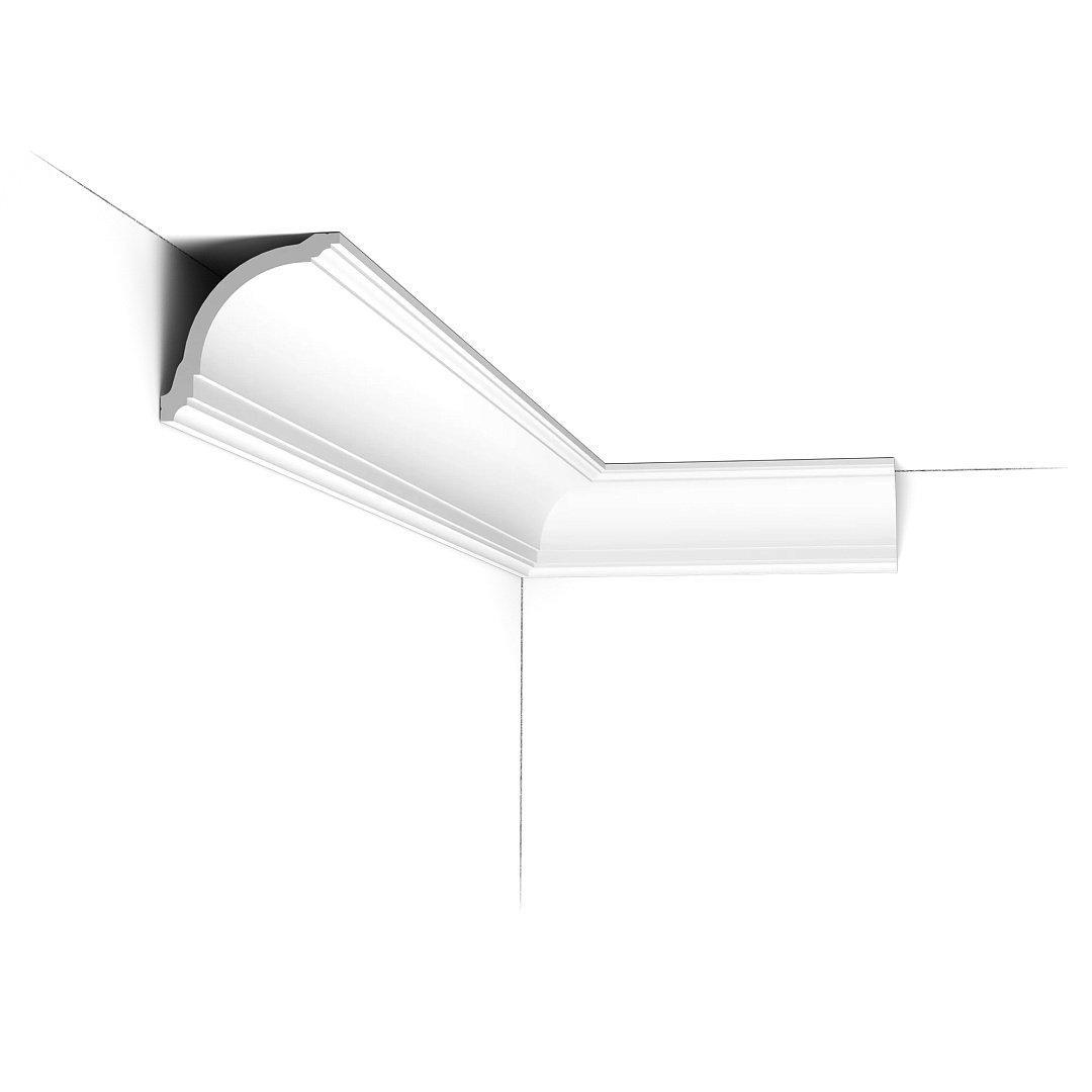 Карниз дюрополімерний Orac Decor CX199 жорсткий 80x80x2000 мм (29085406)