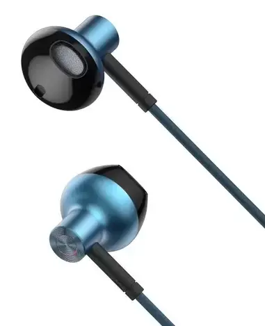 Наушники BASEUS Encok Wired Earphone H19 NGH19-03 3,5 мм Blue - фото 2