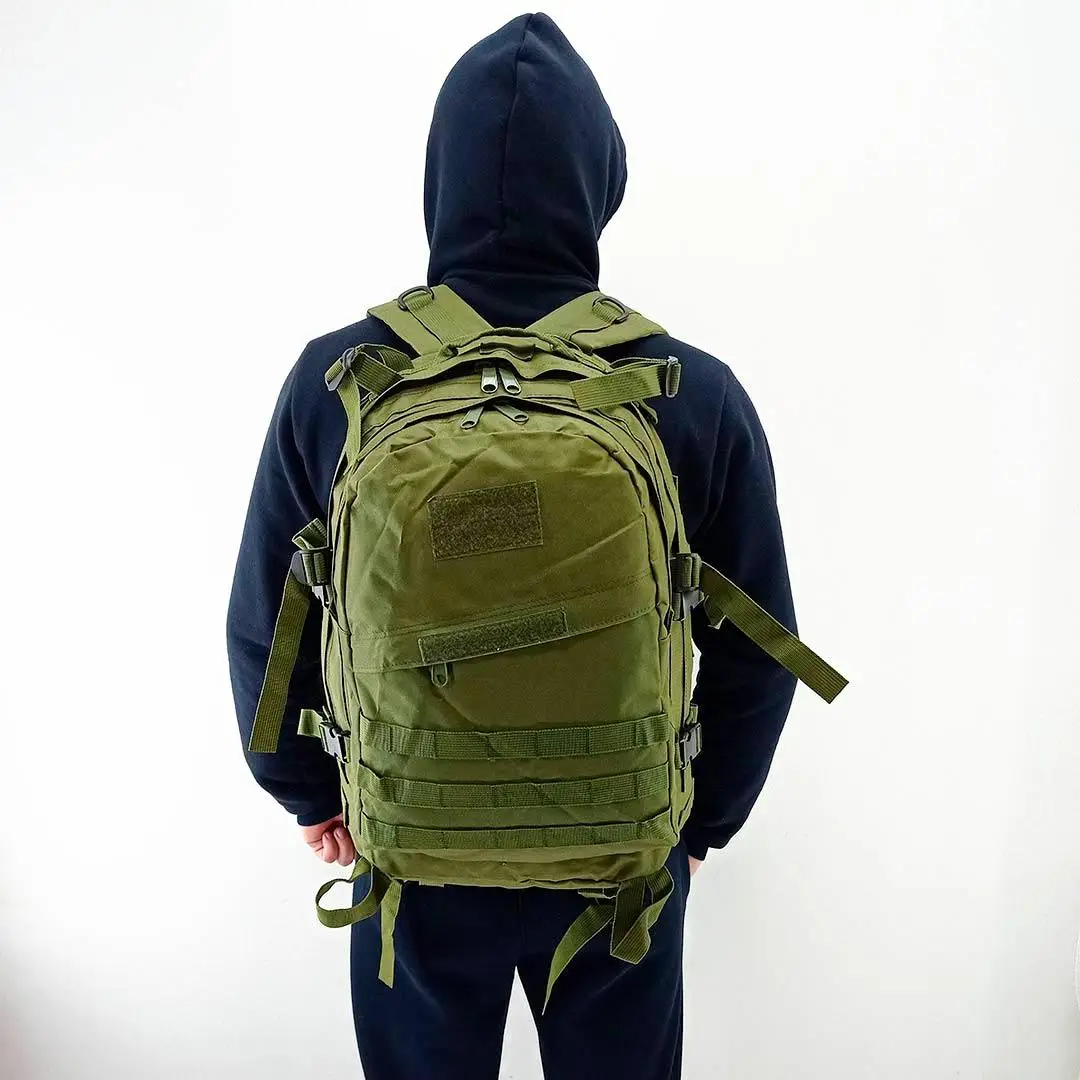 Рюкзак тактичний Tactical Raid похідний 40 л Olive (601-olive) - фото 7 Рюкзак тактичний Tactical Raid похідний 40 л Olive (601-olive) - фото 7