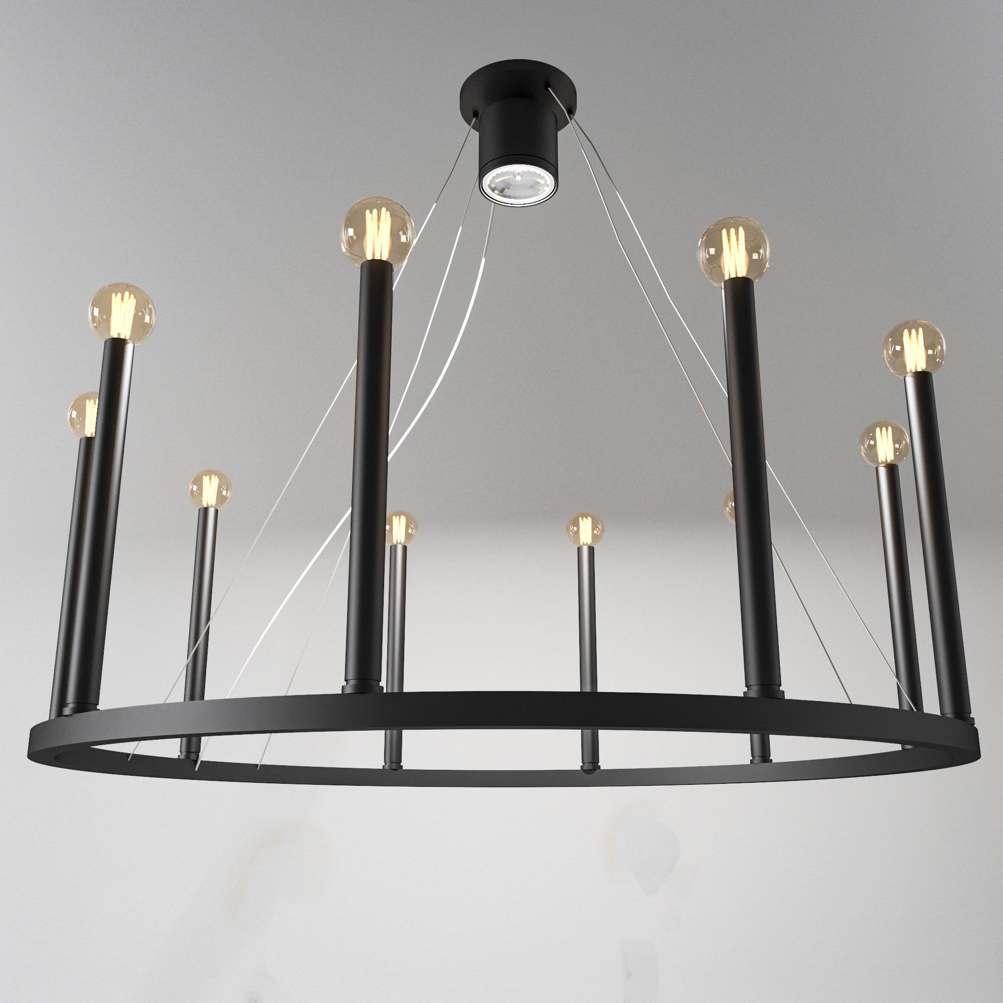 Светильник MG Candlestick Черный матовый (9236) Светильник MG Candlestick Черный матовый (9236)