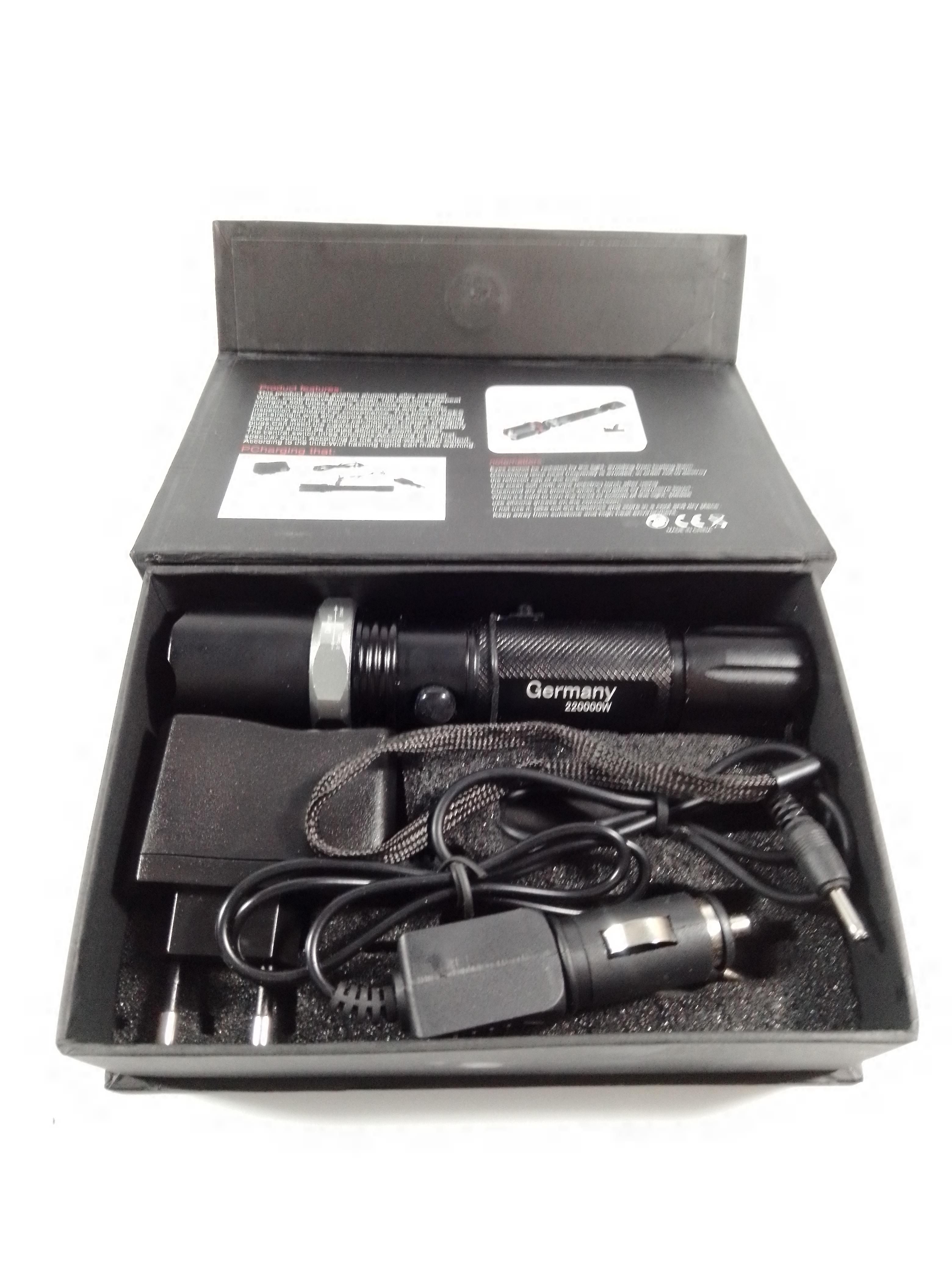 Фонарь ручной Swat Multifunction Flashlight 200000 - фото 5