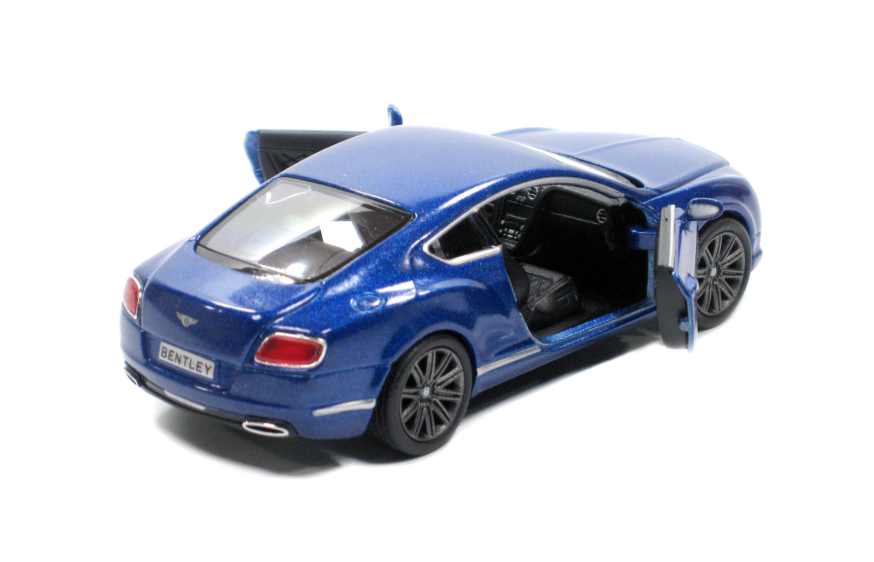 Машинка KINSMART металлическая KT5369W BENTLEY Continental GT Speed - фото 5 Машинка KINSMART металлическая KT5369W BENTLEY Continental GT Speed - фото 5