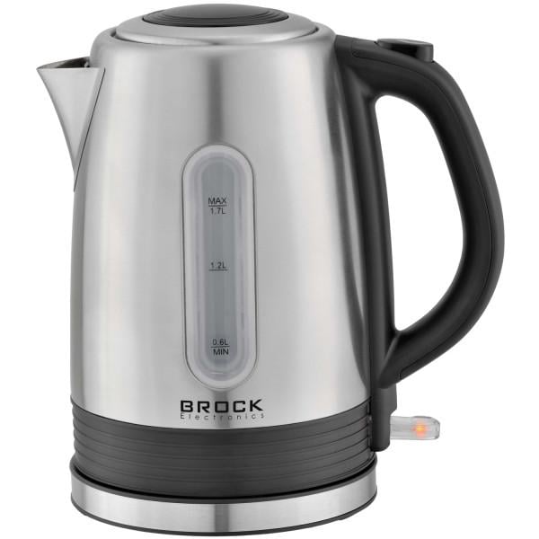 Электрочайник BROCK WK 9903 SS из нержавеющей стали 1850 Вт 1,7 л (WK5522RD)