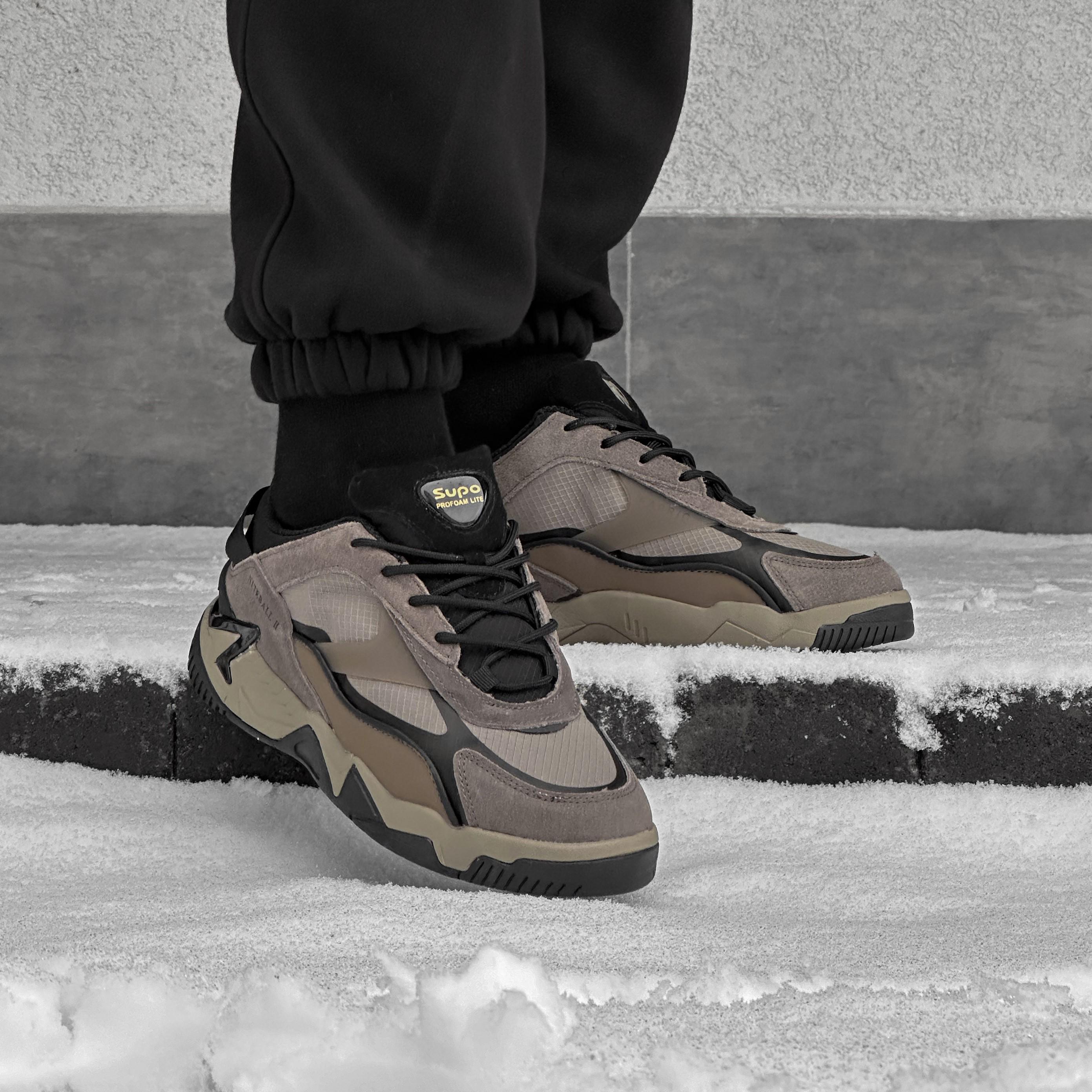 Кросівки зимові чоловічі Supo р. 46 Коричневий (2659-8) - фото 5 Кросівки зимові чоловічі Supo р. 46 Коричневий (2659-8) - фото 5