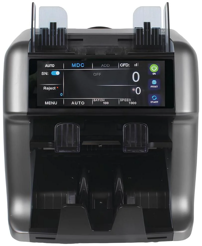 Лічильник банкнот Geos з двома кишенями (AL-956)