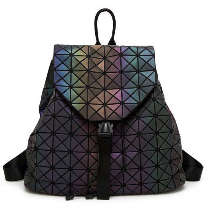 Рюкзак Mini 20х17 см Black/Silver (33419)