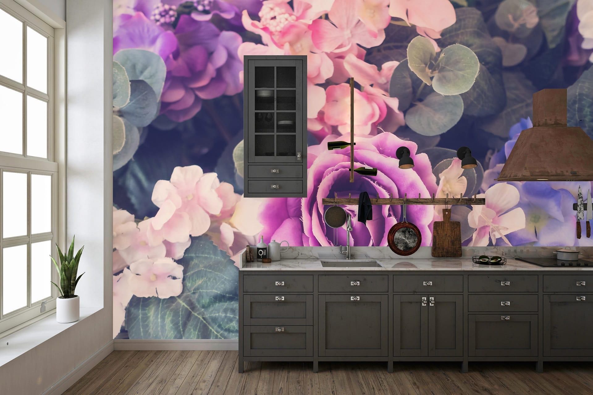 Фотообои флизелиновые Styleo Print-walls Цветочная композиция 0237 300х250 см (Pw-0237/2)