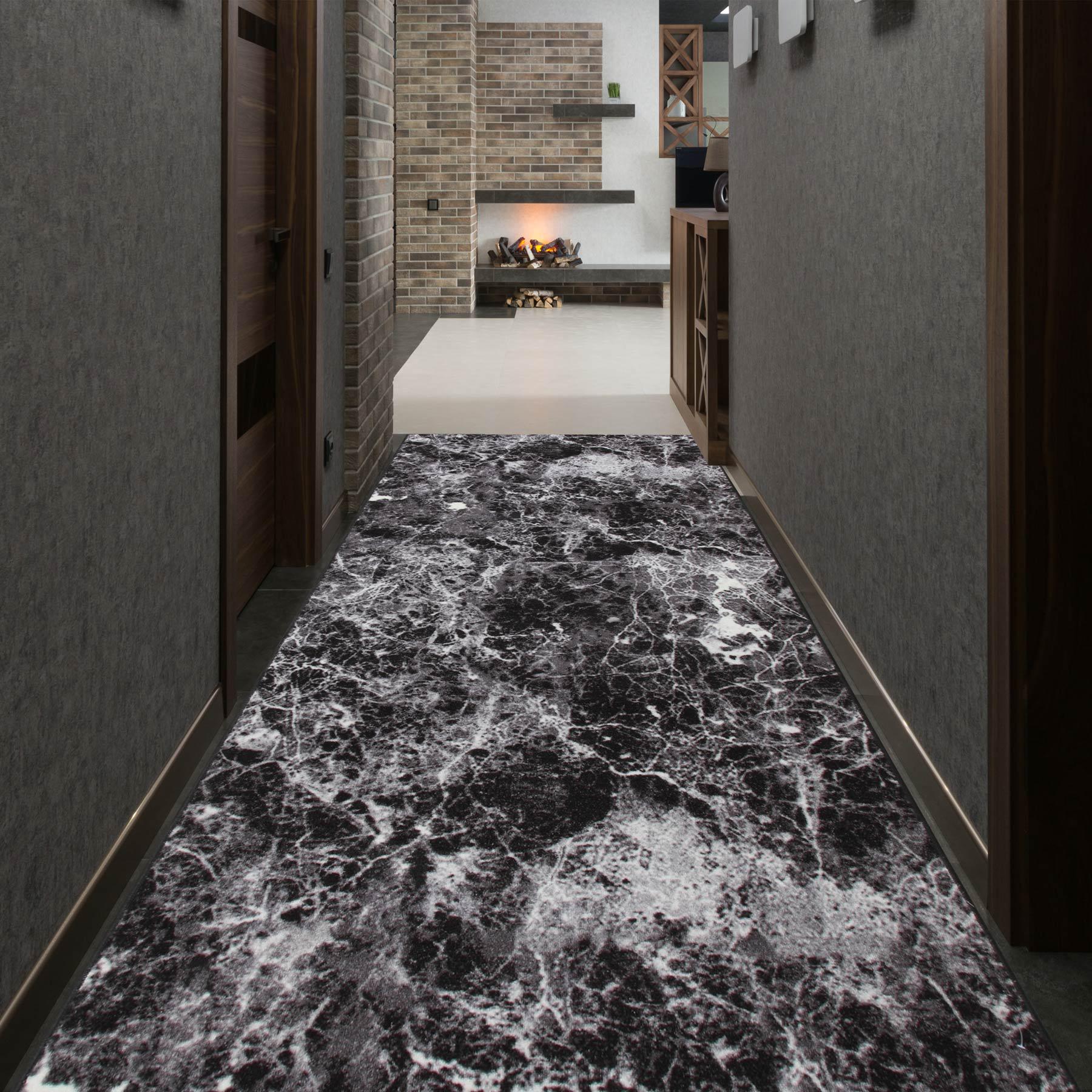 Килим безворсовий на гумовій основі DAKARIA Ratio PrintGel Run 1023vl38-p4 1,2x2 м Чорний (00-00014688) - фото 8 Килим безворсовий на гумовій основі DAKARIA Ratio PrintGel Run 1023vl38-p4 1,2x2 м Чорний (00-00014688) - фото 8