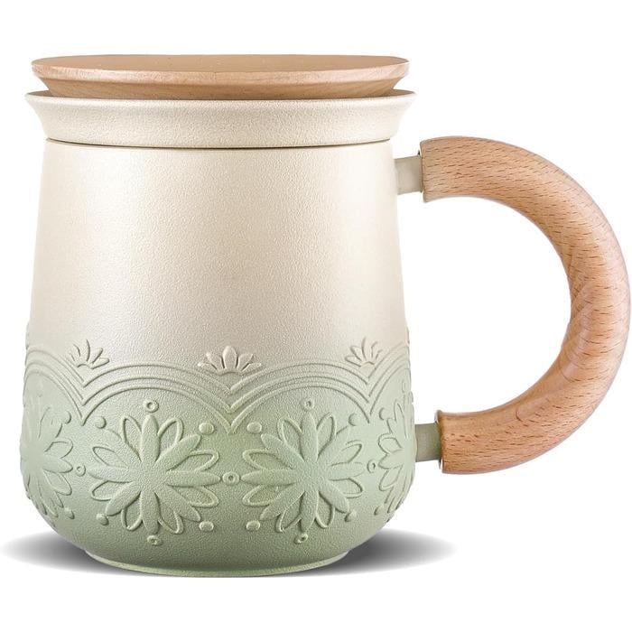 Чашка для чая Zens с крышкой и ситечком 420 мл (2641522)