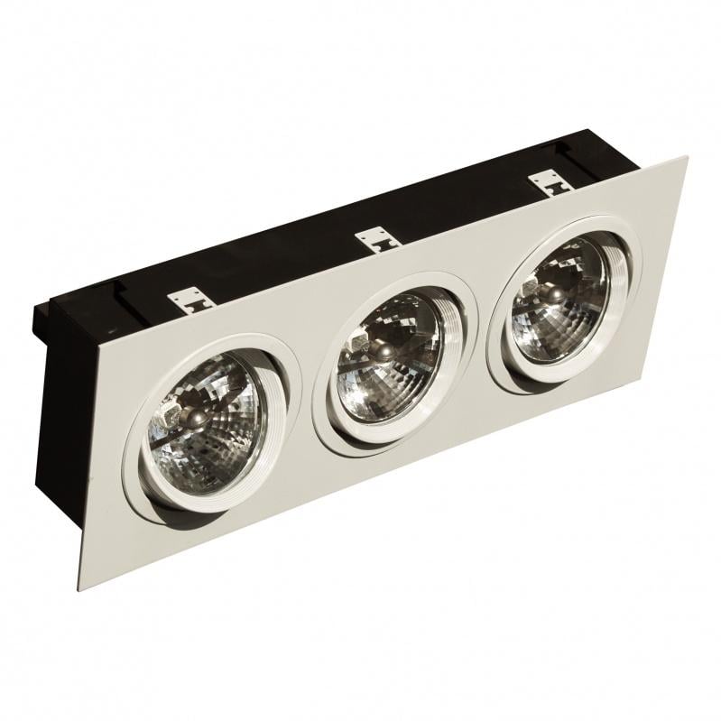 Светильник карданный Brille ML-09-03S White G53