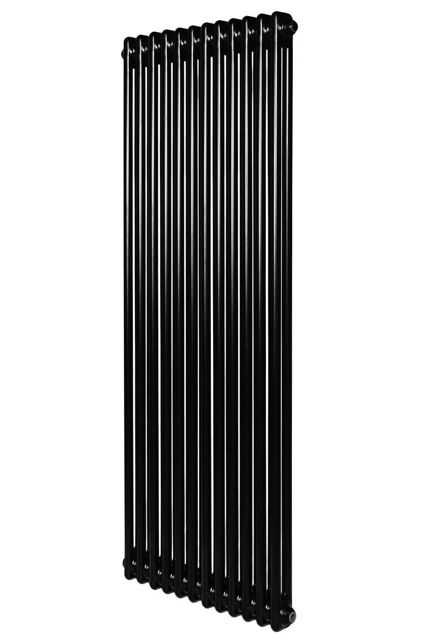 Радиатор дизайнерский вертикальный ARTTIDESIGN Bari II 12/1500/560/50 Черный матовый (AD-BR.II.12.150.56.5.B)
