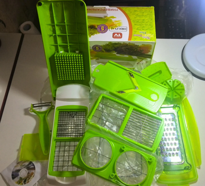 Овощерезка Nicer Dicer терка для овощей и фруктов (HF-00008574) - фото 3