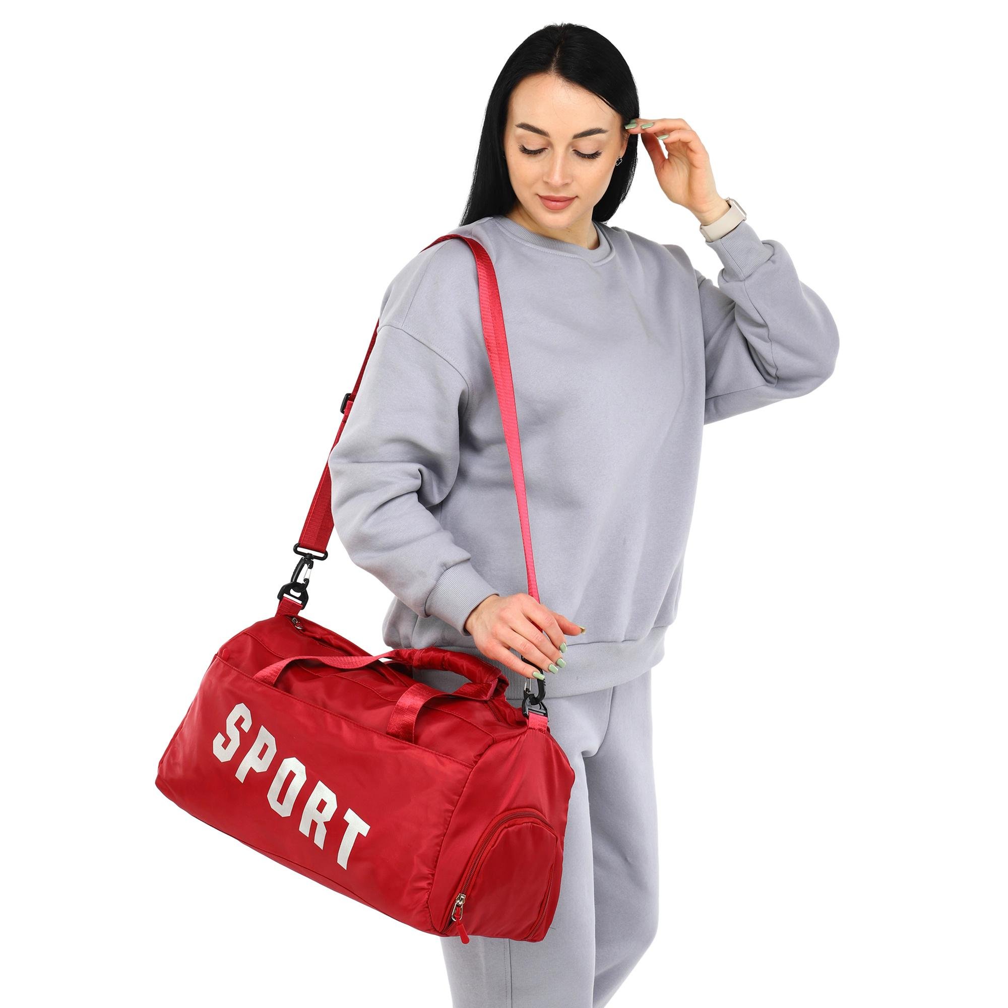 Сумка спортивная Sport GA-1917 Красный (39508345) - фото 7