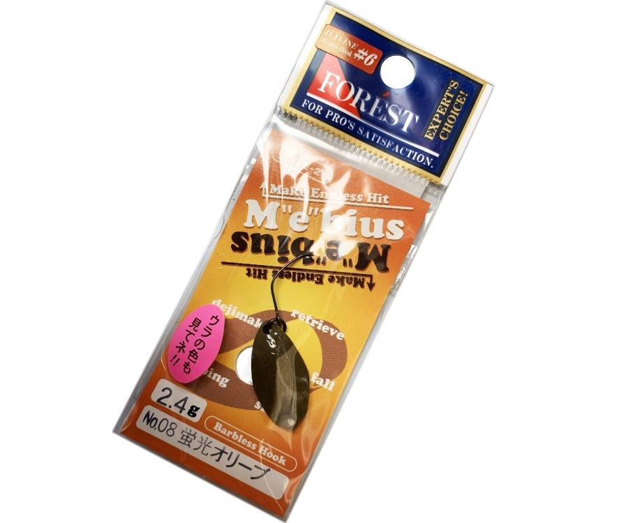 Блесна колеблющаяся Forest Mebius №08 2,4 г (9171) Блесна колеблющаяся Forest Mebius №08 2,4 г (9171)