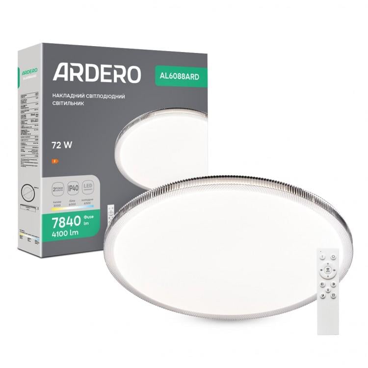 Светильник светодиодный накладной ARDERO AL6088ARD MODA 72 Вт Белый (31158812)