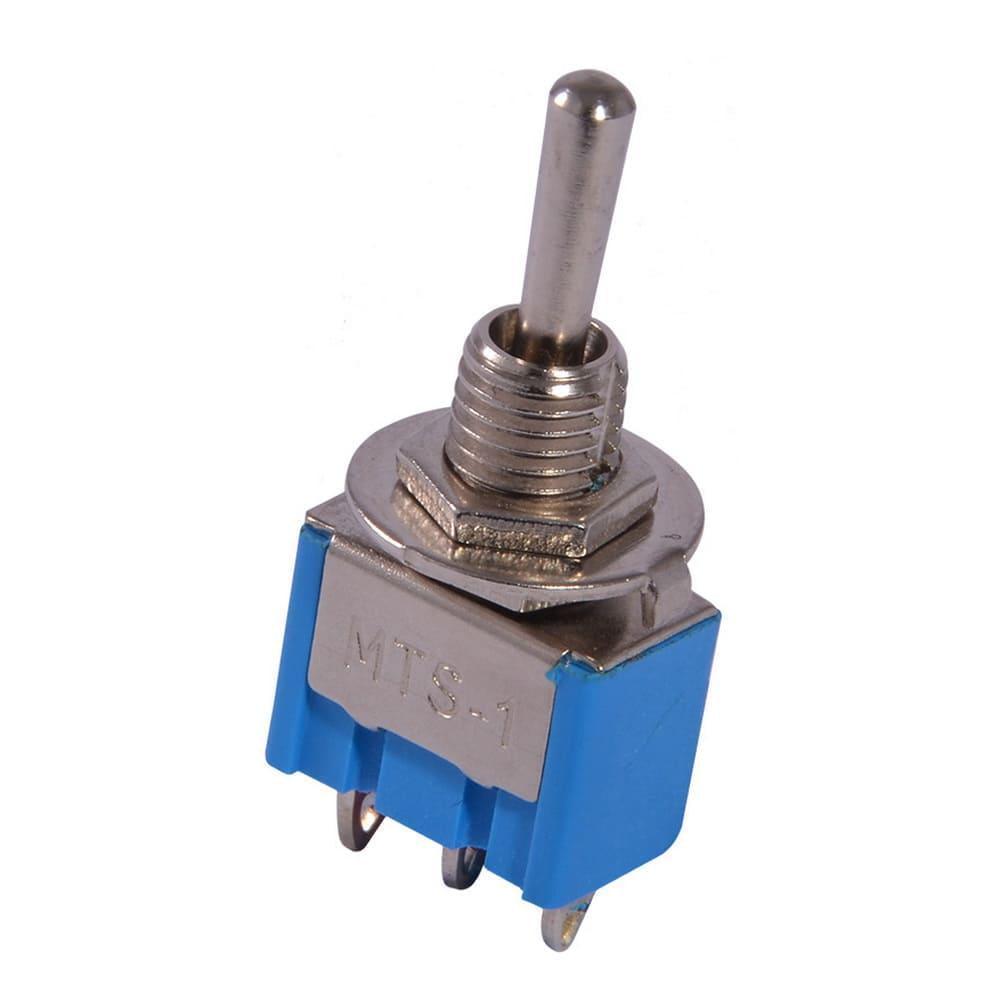 Тумблер АСКО-УКРЕМ MTS-103 на 3 положения ON-OFF-ON (A0140060013)