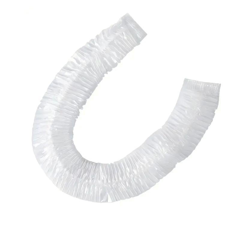 Чехол дождевик для рюкзака одноразовый из полиэтилена 60х80 см 1 шт. Прозрачный (2789190677)