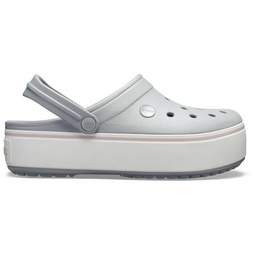 Сабо Crocs Platform M7W9 р. 39 Light Grey/Rose Сабо Crocs Platform M7W9 р. 39 Light Grey/Rose
