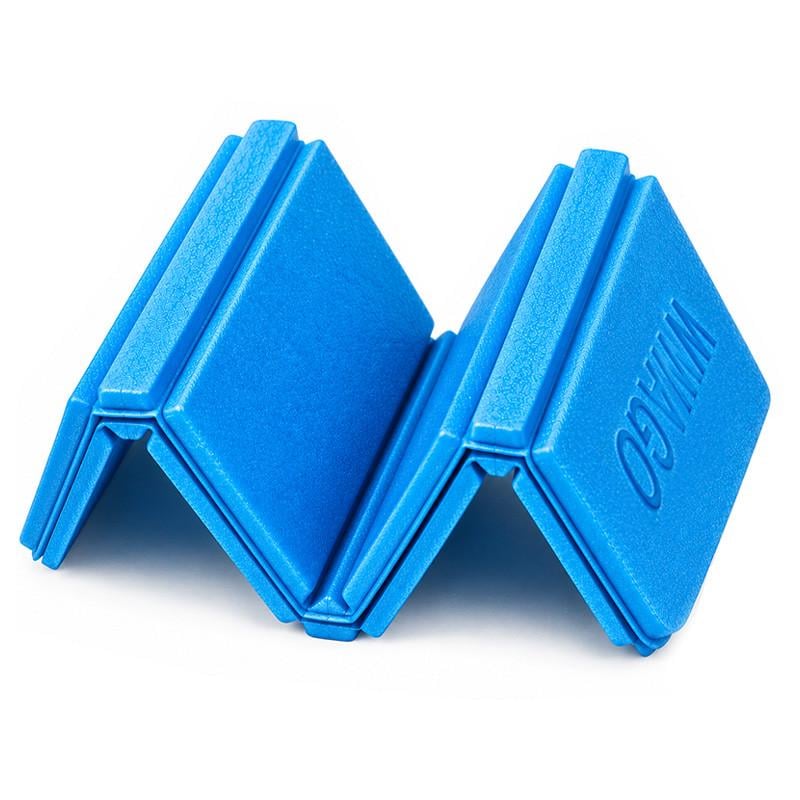 Каремат-сидушка туристический складной Lesko BB16 38,5х27,5х0,8 см Blue (38786787)
