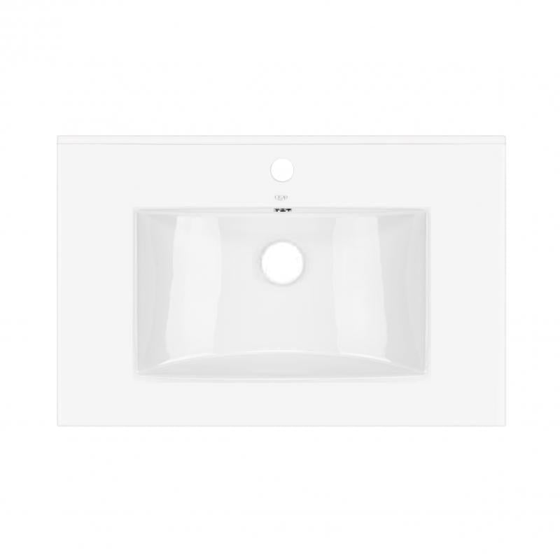 Раковина Qtap Albatross QT01113070CW без донного клапана 700х460х180 мм White (SD00050372)