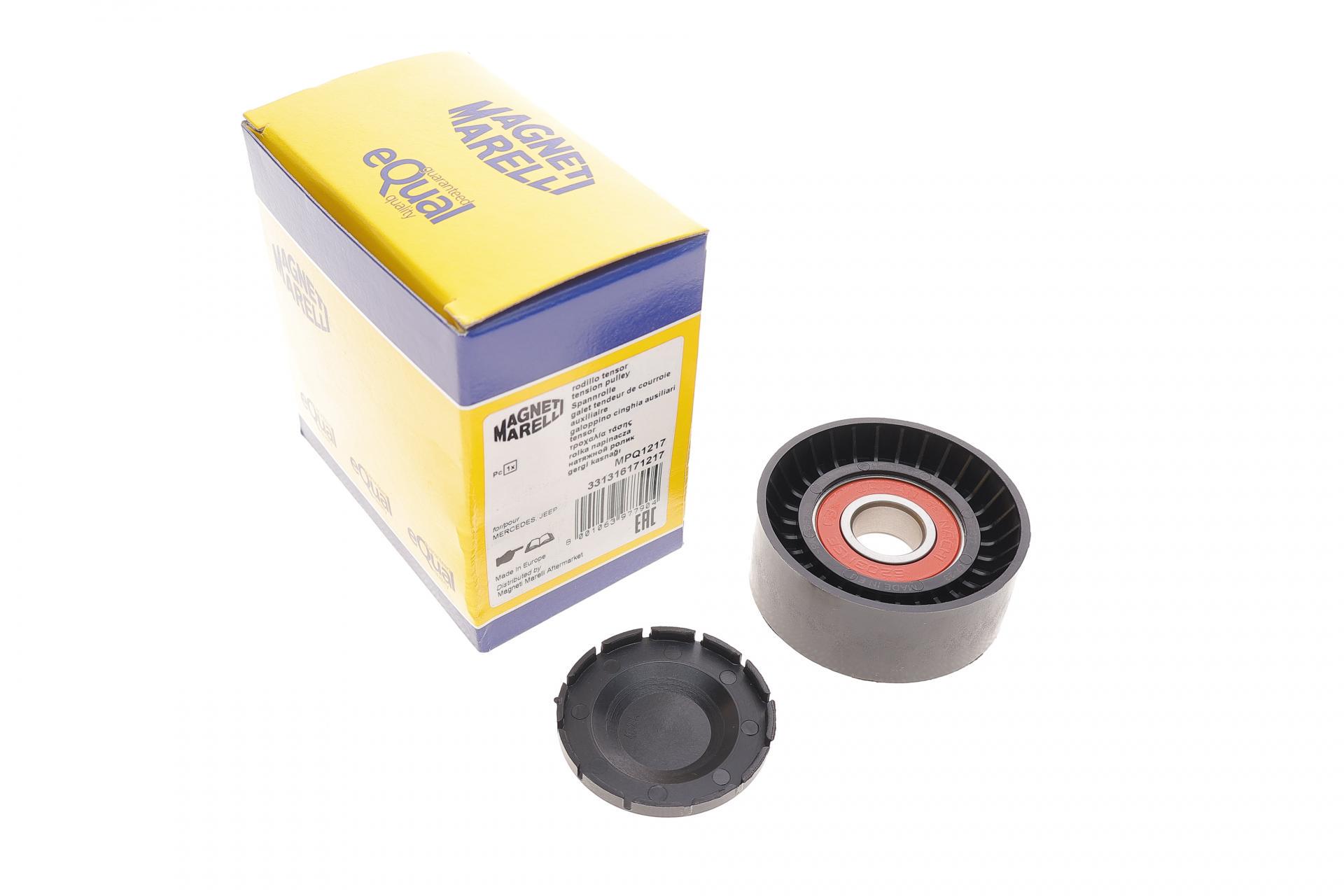 Ролик генератора MAGNETI MARELLI MPQ1217 331316171217 MB Sprinter 906/Vito W639 OM651 натяжной