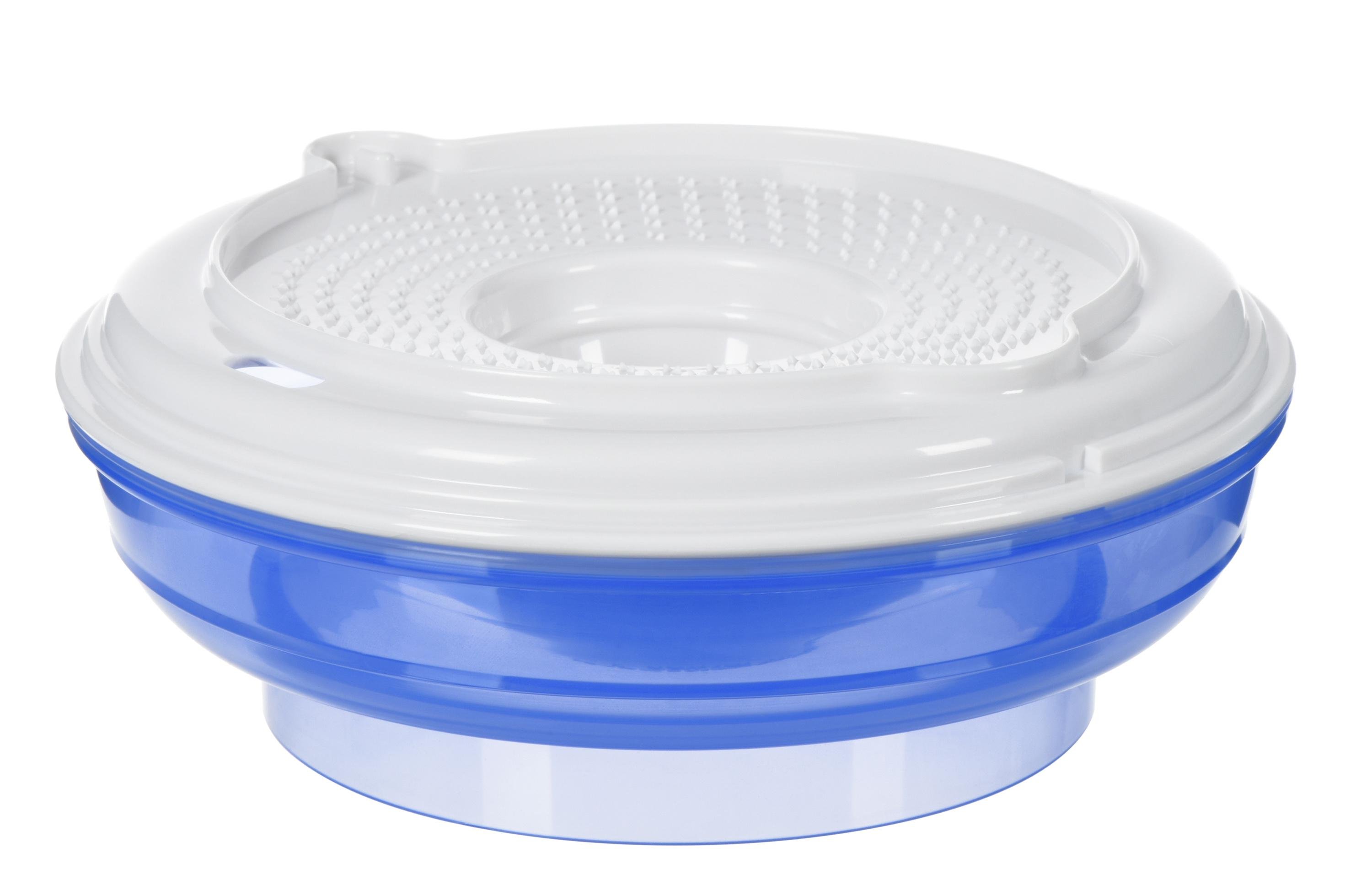 Тарелка Nuvita 4в1 NV1465 для новорожденных 6 м Синий (567844) - фото 3