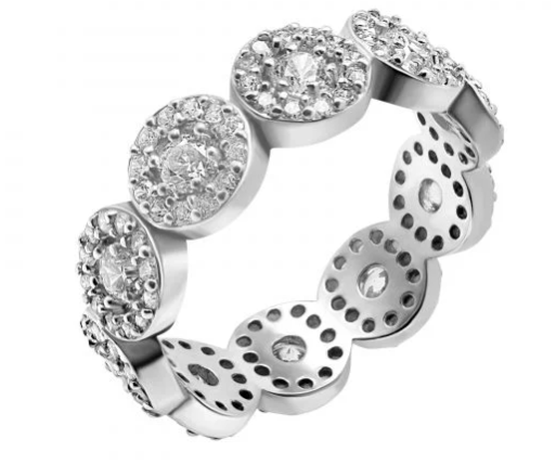 Кольцо серебряное Umax 10466 р. 16 мм (22520340) Кольцо серебряное Umax 10466 р. 16 мм (22520340)