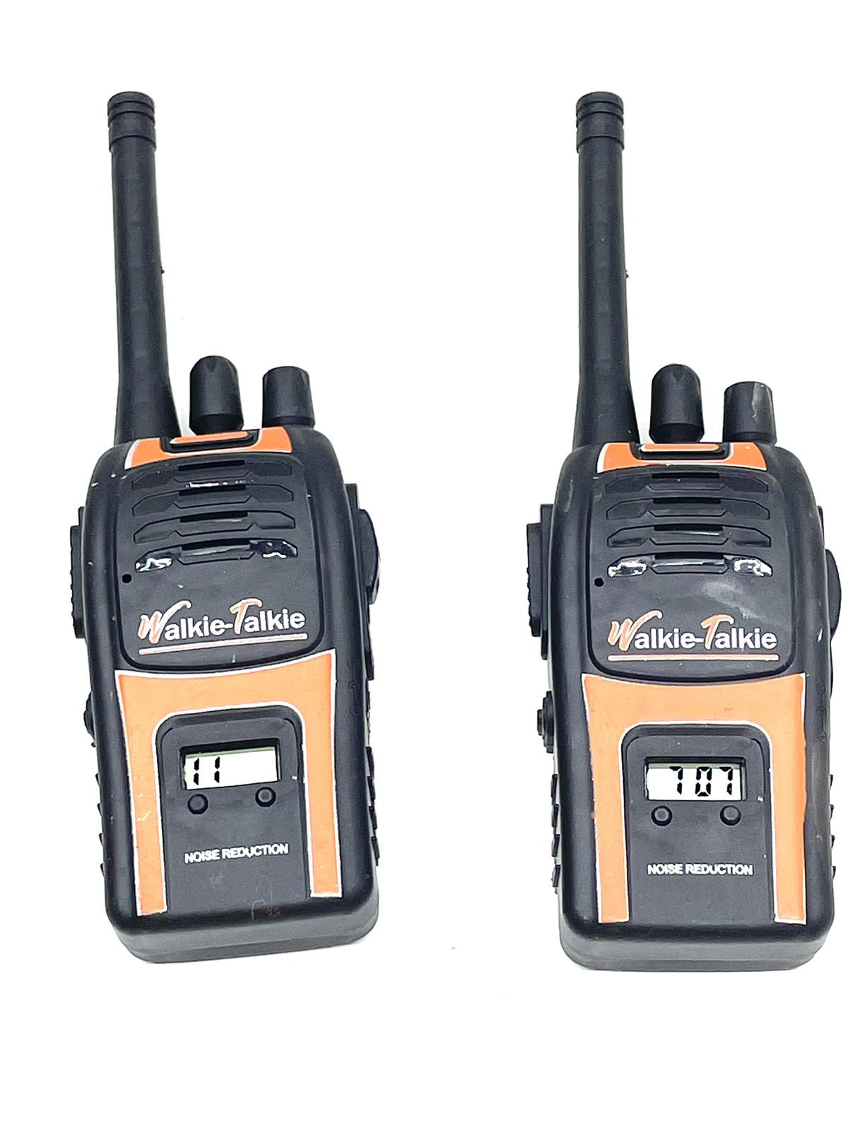 Рация детская Bambi дисплей с часами 2 шт. Черно-оранжевый (Y 964)