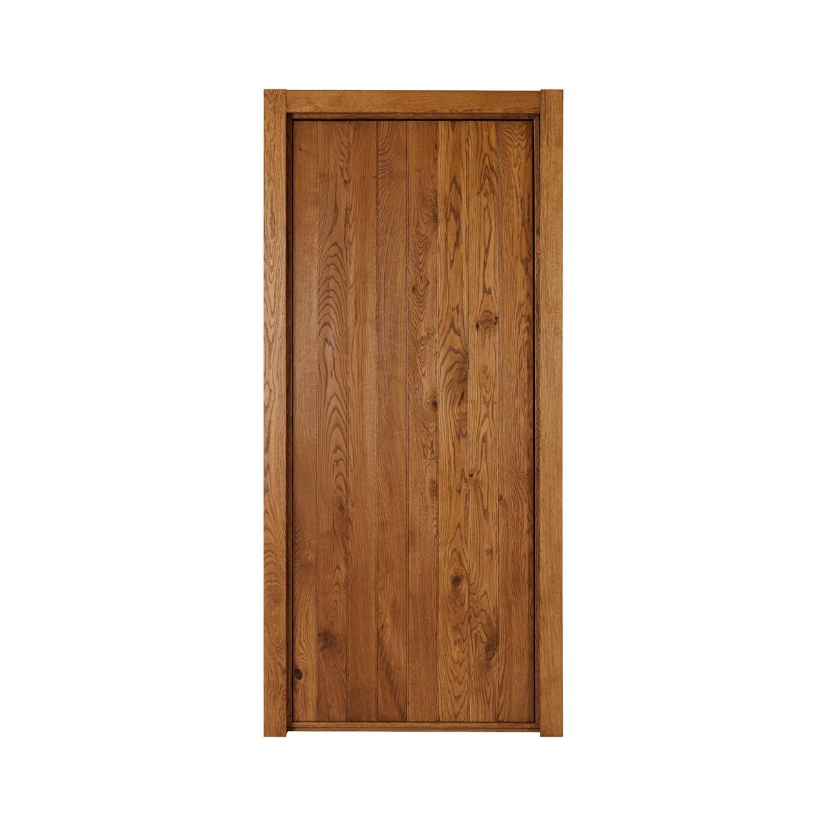 Міжкімнатні дубові двері LWC DVS 80х200 см Italian Walnut (15565986) - фото 1