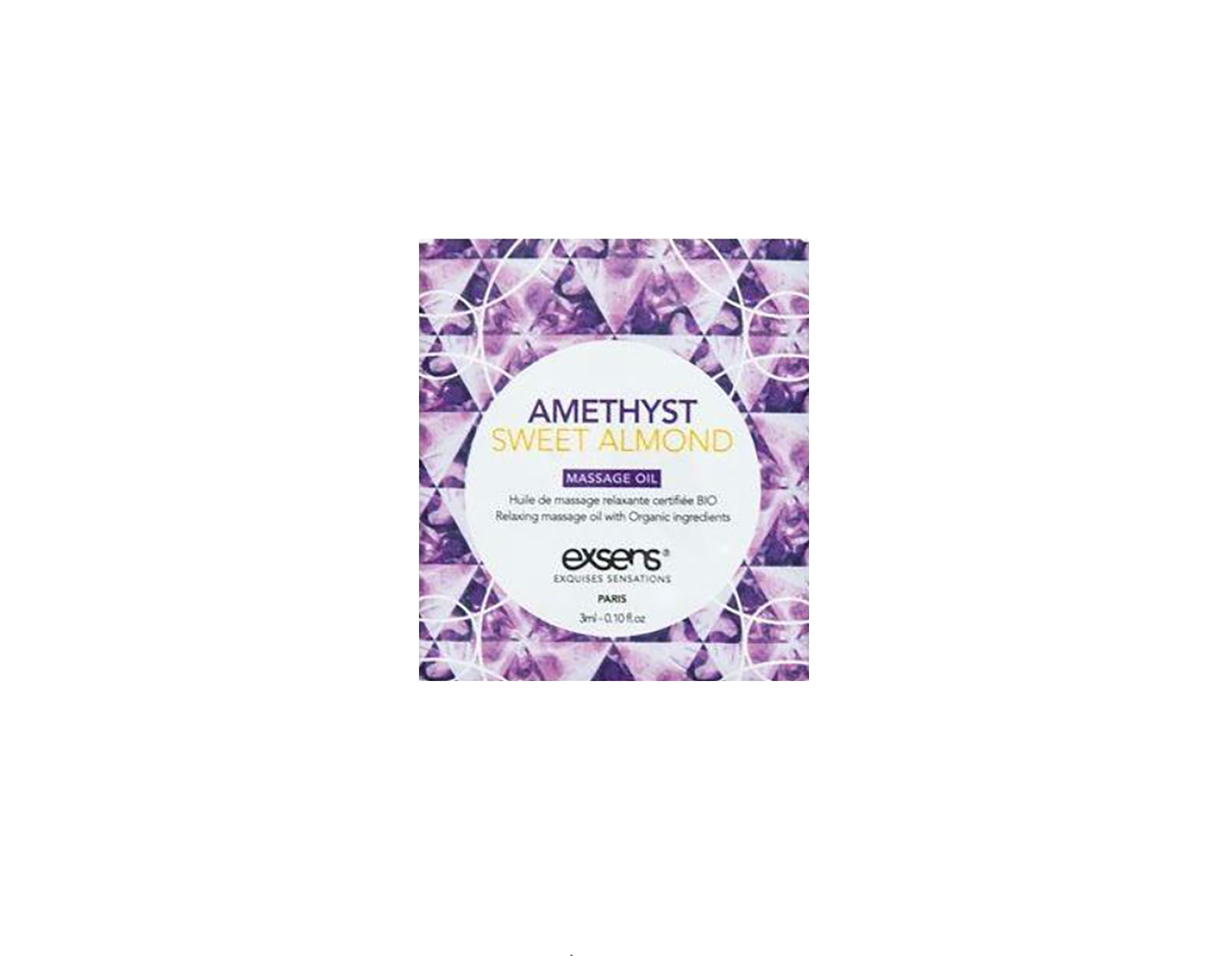 Пробник массажного масла EXSENS Amethyst Sweet Almond 3 мл (SO2383)