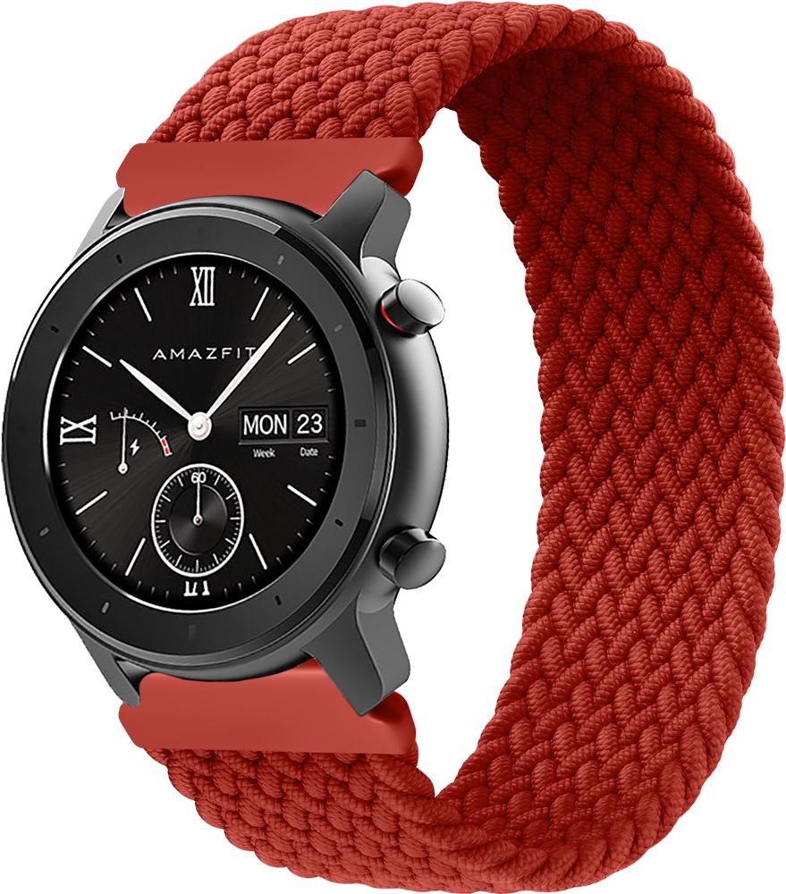 Ремешок Solo Loop для Amazfit GTR 42 мм (145 мм) Red (22244-2D)