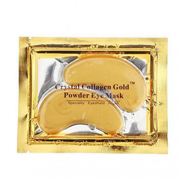 Патчи под глаза Hebei Crystal Collagen Gold Power Eye Mask от морщин с коллагеном и биозолотом (6-3-1611104430)