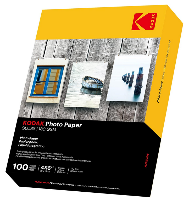 Фотобумага глянцевая Kodak 100 л. 180 г/м2 10х15 см (29161557)