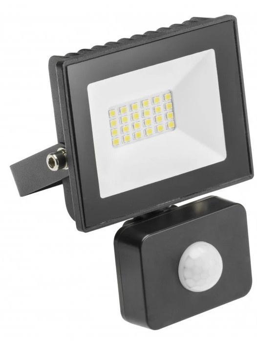 Прожектор світлодіодний GTV G-TECH з датчиком руху 10W 700 Lm AC220-240V 50/60 Hz IP65 120° 4000K (27803127)