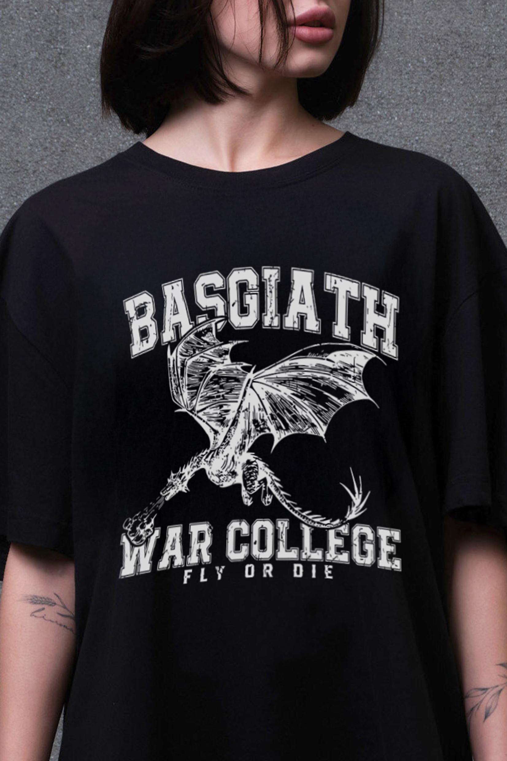 Футболка женская Without с принтом Четвертое Крыло оверсайз S/M Black (S8055217) - фото 2