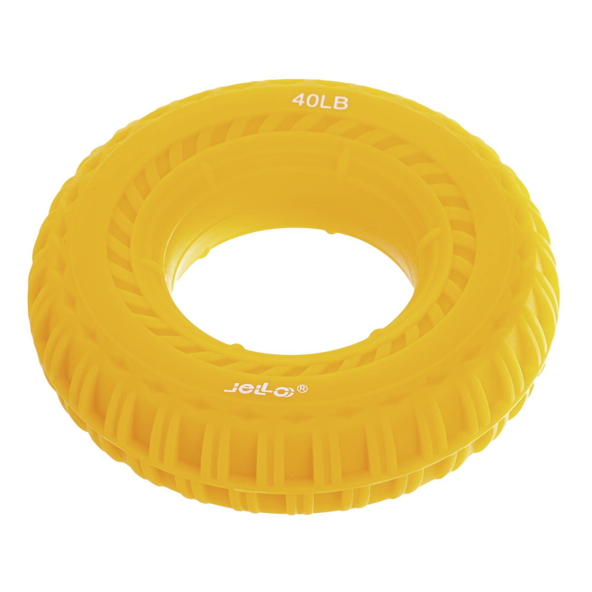 Еспандер кистьовий Кільце JELLO навантаження 18 кг Жовтий (JLA470-40LB) - фото 1 Еспандер кистьовий Кільце JELLO навантаження 18 кг Жовтий (JLA470-40LB) - фото 1