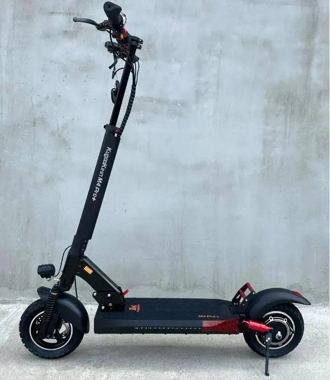 Электросамокат с сидением KugooKirin M4 Pro Plus 1000W 18 Ah 2025 г. с 3 фарами (33054536)