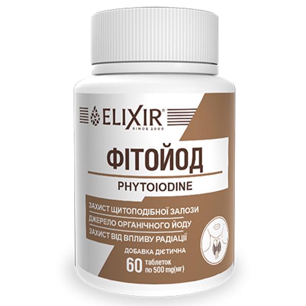 Комплекс профилактики щитовидной железы Elixir Phytoiodine 60 табл. (000025440)