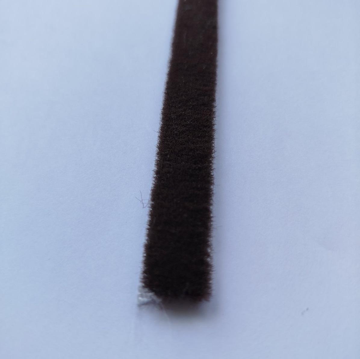 Щітка вставна пилозахисна 14х4 мм Темно-коричневий (27198685) - фото 2