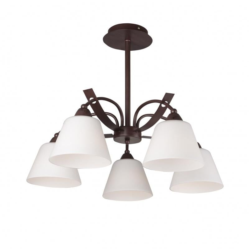 Люстра потолочная Brille BR-374S/5 на 5 плафонов