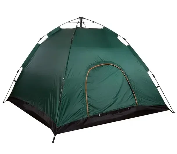 Намет автоматичний 4-х місцевий туристичний 200х200х130 см Зелений (OT09)