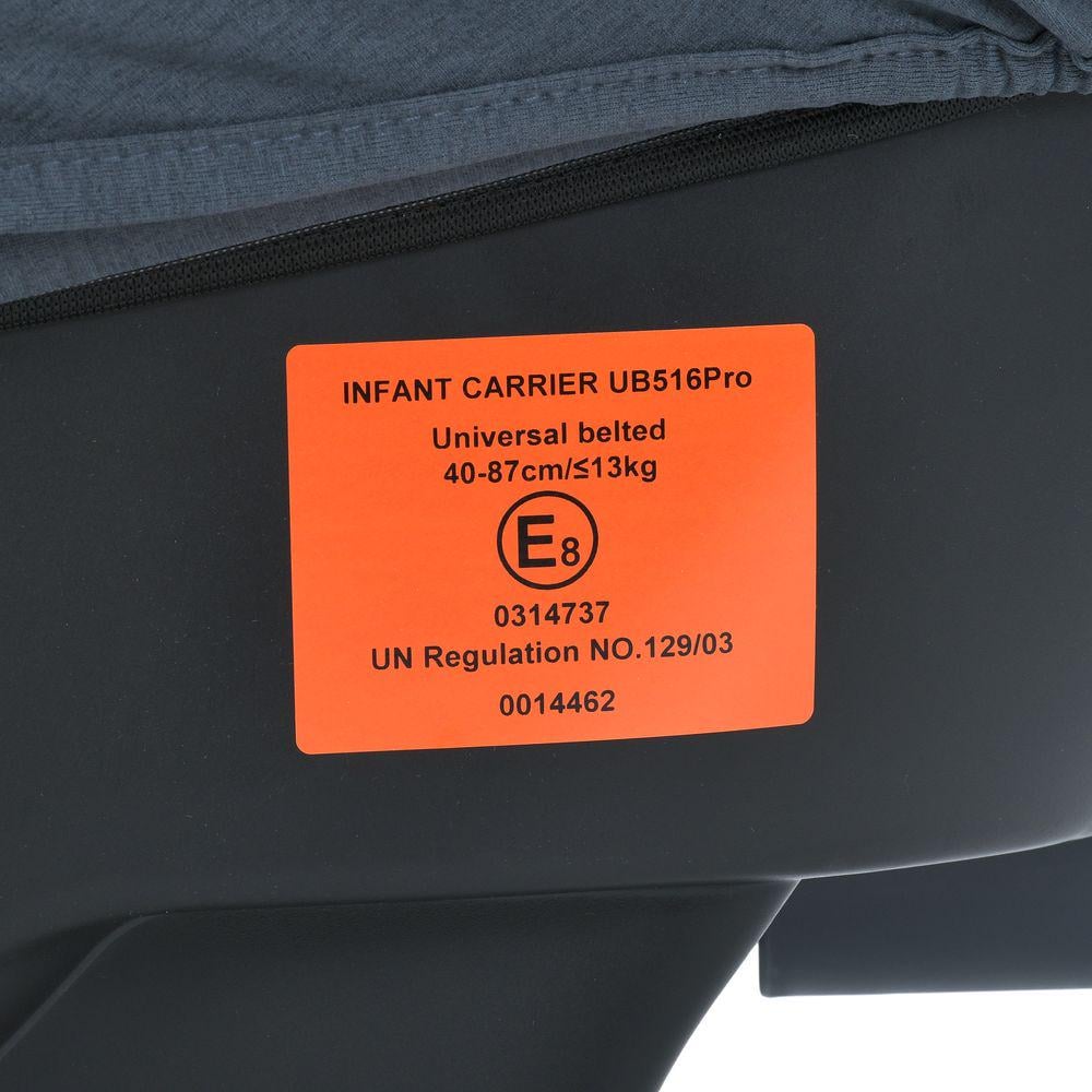 Автокрісло дитяче El Camino ME 1186 i-KEEP зріст 40-87 см Melange Rock Gray (30307699) - фото 6 Автокрісло дитяче El Camino ME 1186 i-KEEP зріст 40-87 см Melange Rock Gray (30307699) - фото 6