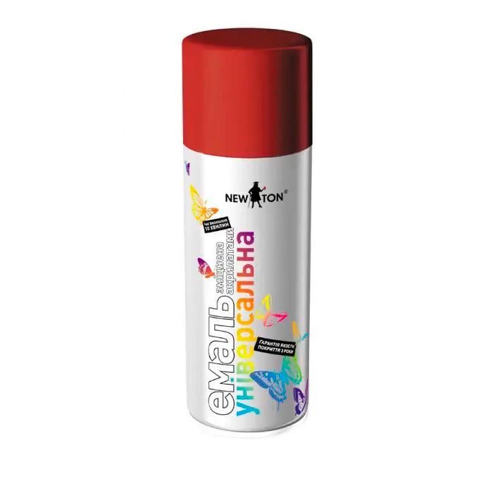 Краска аэрозольная New Ton RAL 3002 400 мл Темно-красный (58133)