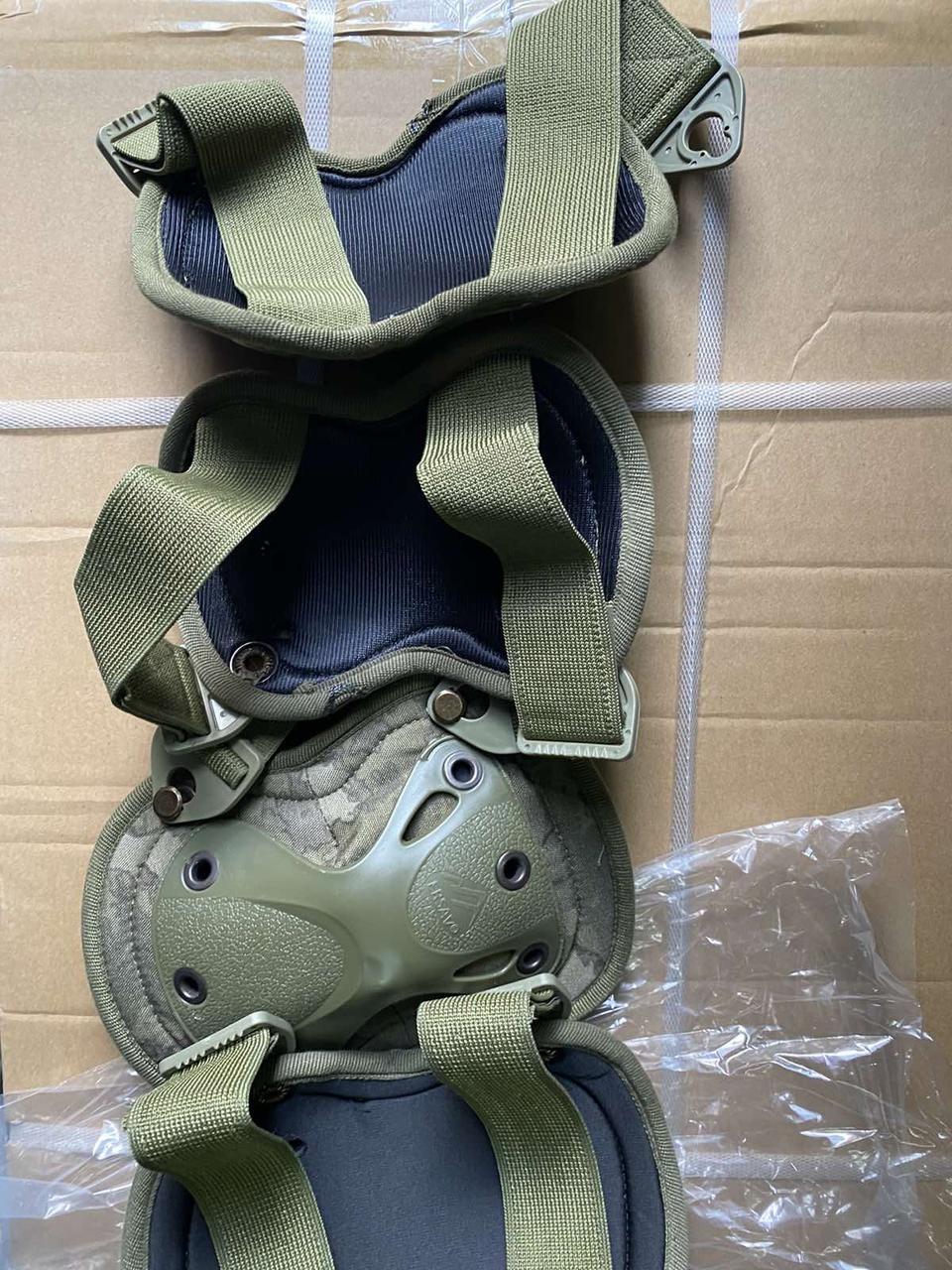 Комплект защиты наколенники и налокотники ERSAV Oxford 800D Камуфляж - фото 7