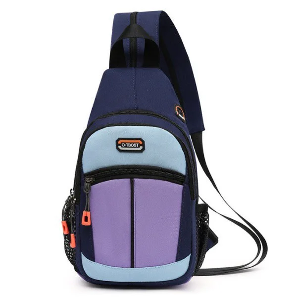 Рюкзак-сумка с регулируемыми ремнями и множеством отделений Сине-фиолетовый (N00068-4) - фото 1 Рюкзак-сумка с регулируемыми ремнями и множеством отделений Сине-фиолетовый (N00068-4) - фото 1