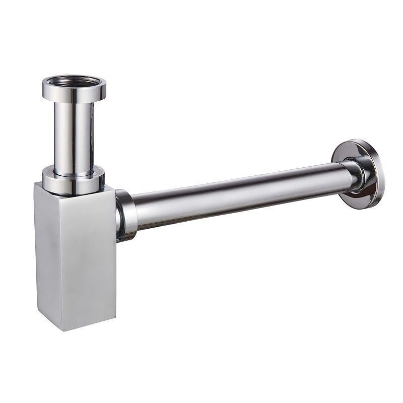 Сифон для умывальника KOER BT-02-01 1 1/4" Хромовый (KR3411)