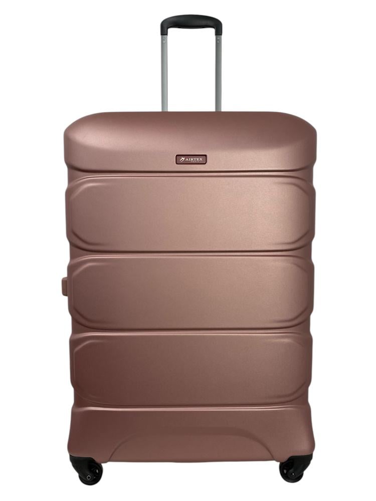Валіза велика Airtex 748 полікарбонат L Рожевий
