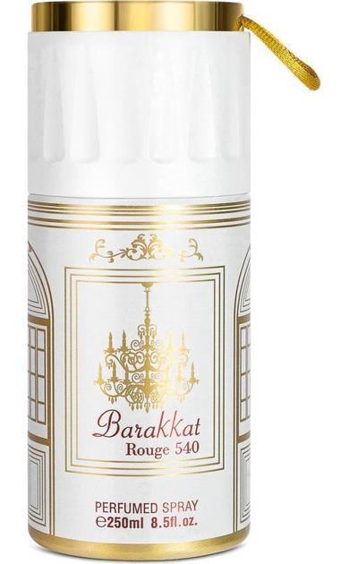 Дезодорант унисекс Fragrance World Barakkat Rouge 540 250 мл